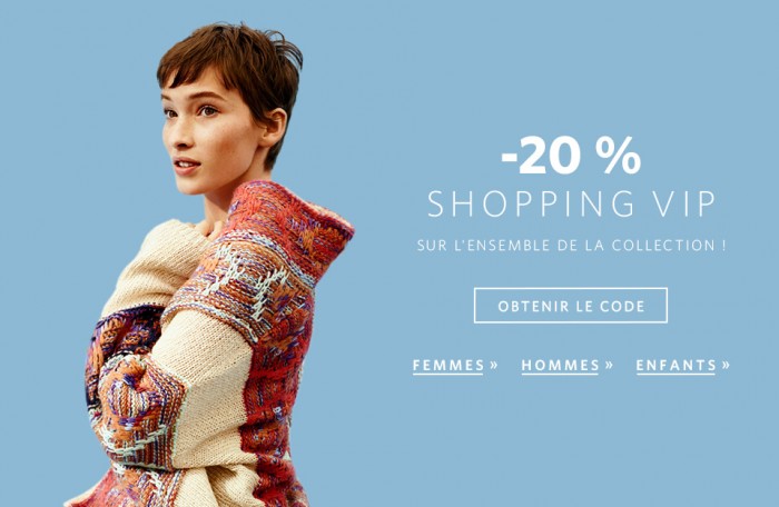 20% de réduction sur la nouvelle collection Esprit