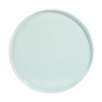 Assiette plate en faïence bleue Maisons du Monde