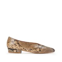 Ballerines en cuir motif python ABBIE Python ANTHOLOGY PARIS