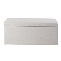 Banquette coffre 2 places grise Maisons du Monde