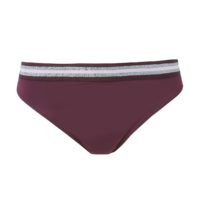 Bas de maillot de bain culotte bikini Bordeaux LA REDOUTE COLLECTIONS