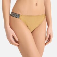 Bas de maillot de bain culotte bikini Doré LA REDOUTE COLLECTIONS