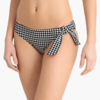 Bas de maillot de bain culotte bikini à carreaux Carreaux Vichy LA REDOUTE COLLECTIONS