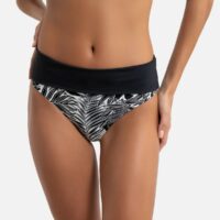 Bas de maillot de bain culotte imprimée à revers Imprimé Fleuri LA REDOUTE COLLECTIONS