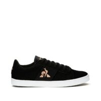 Basket Vulcanise Elsa Nubuck Noir / Rose Le Coq Sportif