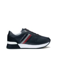 Baskets Active City Sneaker retro running Bleu Marine Tommy Hilfiger