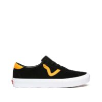 Baskets Classic Noir Jaune Vans