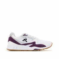 Baskets Lcs R800 W Blanc/Violet Le Coq Sportif