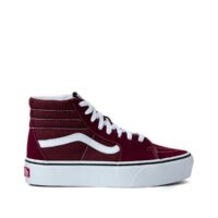 Baskets UA SK8-Hi Platform 2.0 Rouge Bordeaux Vans