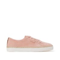 Baskets à lacets en cuir suède Rose Lauren Ralph Lauren