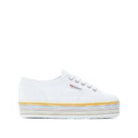 Baskets compensées 2790 Multicolor Cotw Blanc Superga