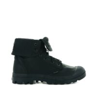 Baskets cuir BAGGY LTH ESS Noir Palladium