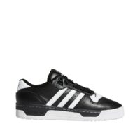 Baskets cuir Rivarly Low Noir adidas Originals