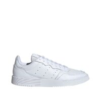 Baskets cuir Supercourt Blanc adidas Originals