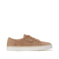 Baskets en cuir Kaki Lauren Ralph Lauren