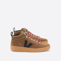 Baskets en nubuck à lacets RORAIMA Marron / Noir Veja