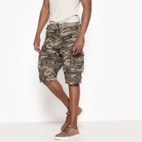 Bermuda cargo Camouflage Schott