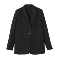 Blazer coupe ample Noir LA REDOUTE COLLECTIONS