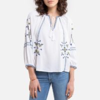 Blouse brodée