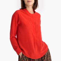 Blouse col rond ARIZONA Rouge TOUPY