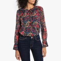 Blouse col tunisien Teaky Imprimé Floral SUD EXPRESS