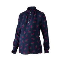 Blouse de grossesse col montant imprimé floral Imprimé Fleurs LA REDOUTE COLLECTIONS