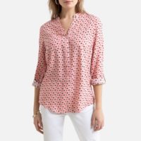 Blouse fluide imprimée graphique