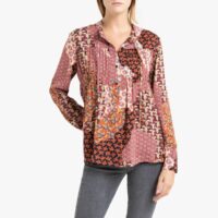 Blouse imprimée ample à manches longues PETUNIA Imprimé Multicolore LA BRAND BOUTIQUE COLLECTION