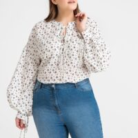 Blouse imprimée fleurs