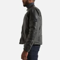 Blouson biker Noir PETROL INDUSTRIES