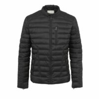 Blouson biker Ozone Noir KAPORAL