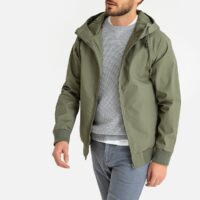 Blouson court à capuche Vert Kaki LA REDOUTE COLLECTIONS