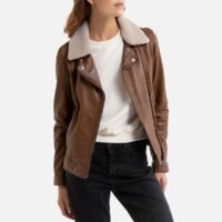 Blouson court zippé FOLLOWER Marron OAKWOOD