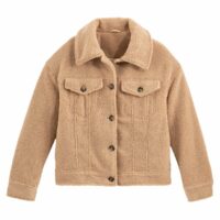 Blouson imitation fourrure Beige LA REDOUTE COLLECTIONS