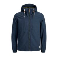 Blouson zippé à capuche Nikolaj Bleu Marine jack & jones