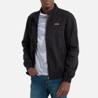 Blouson zippé col montant Cabl 1220 Noir - Bleu Marine - Beige Schott