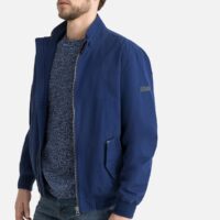 Blouson zippé col montant Century Bleu Pepe Jeans