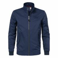 Blouson zippé col montant Harrington Bleu Marine PETROL INDUSTRIES