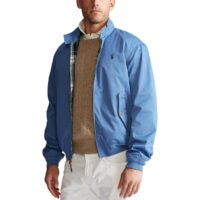 Blouson zippé en twill de coton Baracuda Beige Polo Ralph Lauren