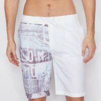 Boardshort Blanc Imprimé LA REDOUTE COLLECTIONS