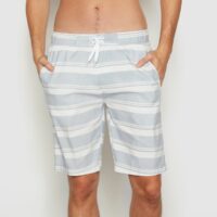 Boardshort rayé Bleu LA REDOUTE COLLECTIONS