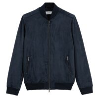 Bomber en suédine Bleu Marine LA REDOUTE COLLECTIONS