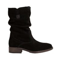 Boots cuir Abi Cognac ou Noir tamaris