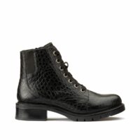 Boots cuir Albi Noir JONAK