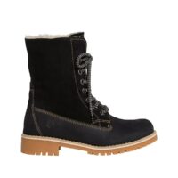 Boots cuir Catser Noir tamaris