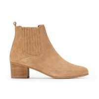 Boots cuir Debina Taupe JONAK