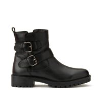 Boots cuir Hoara Noir Geox