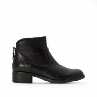 Boots cuir Marilu Noir MJUS