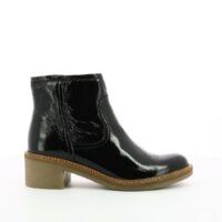 Boots cuir Oxyboot Noir Verni Kickers