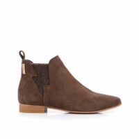 Boots cuir Paco Noir ou Taupe LES TROPEZIENNES PAR M BELARBI